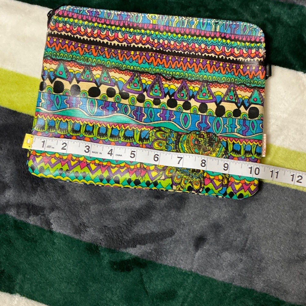 Sakroots Multicolor Patterned Cosmetic Pouch - image 3
